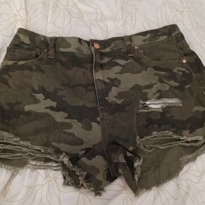 Army shorts